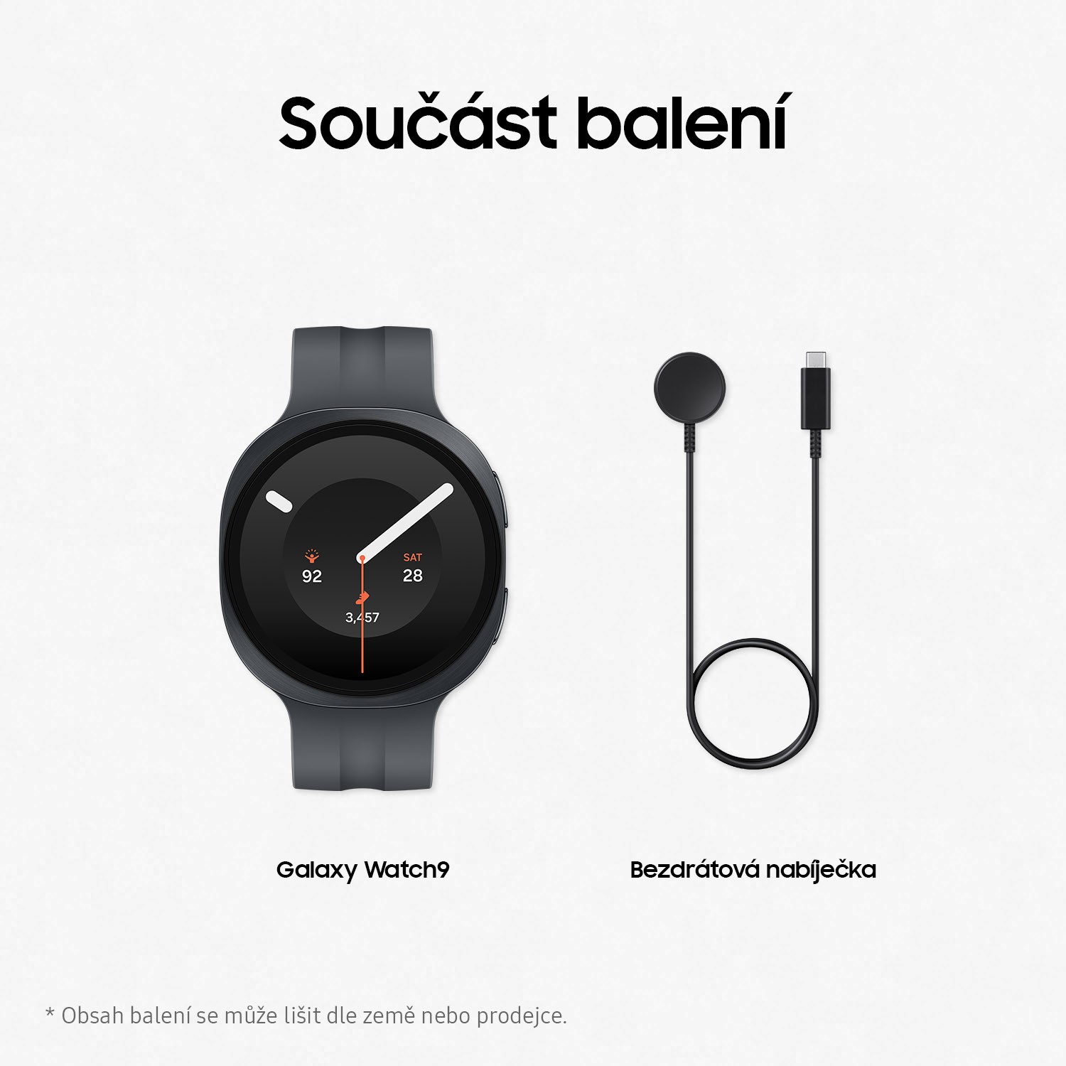 Samsung Galaxy Watch 9 LTE 44mm Grafitové