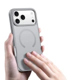 DUX DUCIS case YIND compatible with MagSafe for IPHONE 17 PRO MAX grey