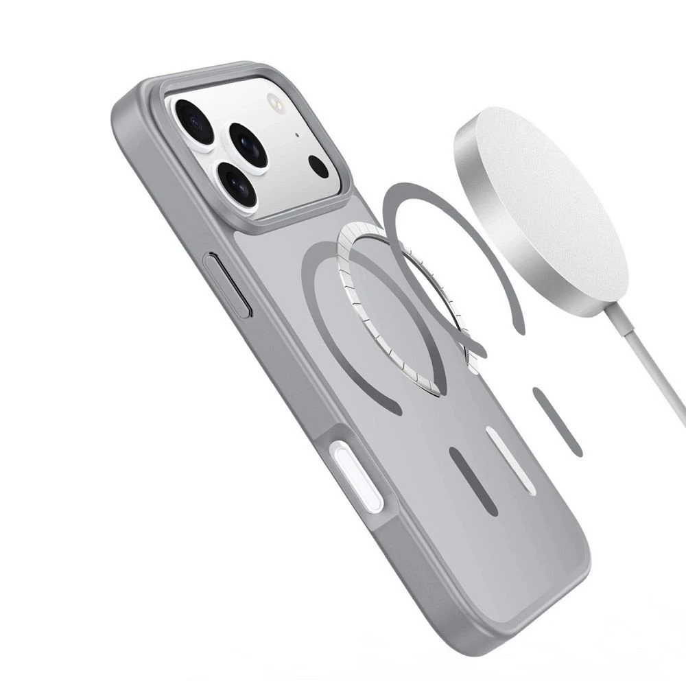 DUX DUCIS case YIND compatible with MagSafe for IPHONE 17 PRO MAX grey