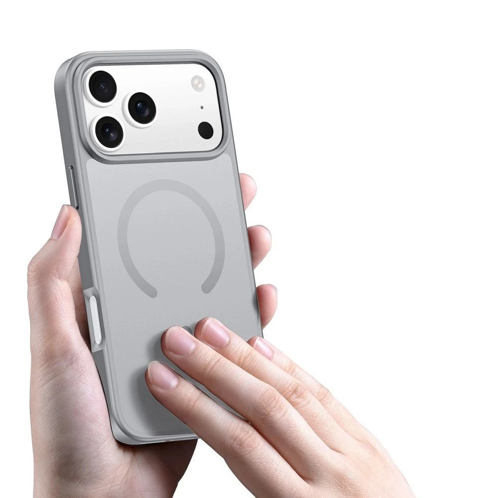 DUX DUCIS case YIND compatible with MagSafe for IPHONE 17 PRO MAX grey
