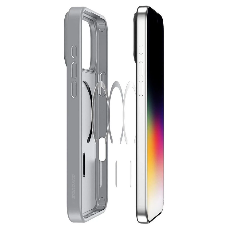 DUX DUCIS case YIND compatible with MagSafe for IPHONE 17 PRO MAX grey