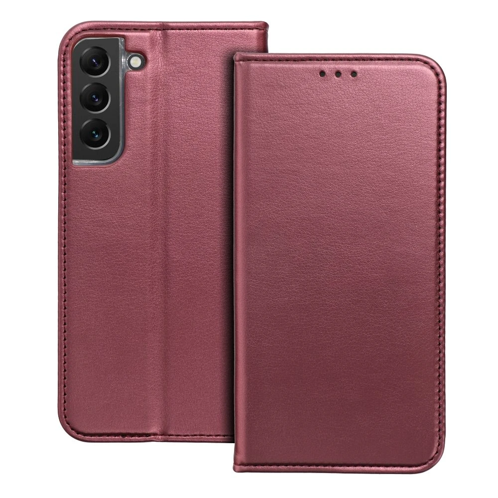 Flip case for Samsung S26 EDGE Smart Magneto burgundy