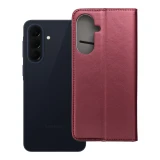Flip case for Samsung A57 5G Smart Magneto burgundy