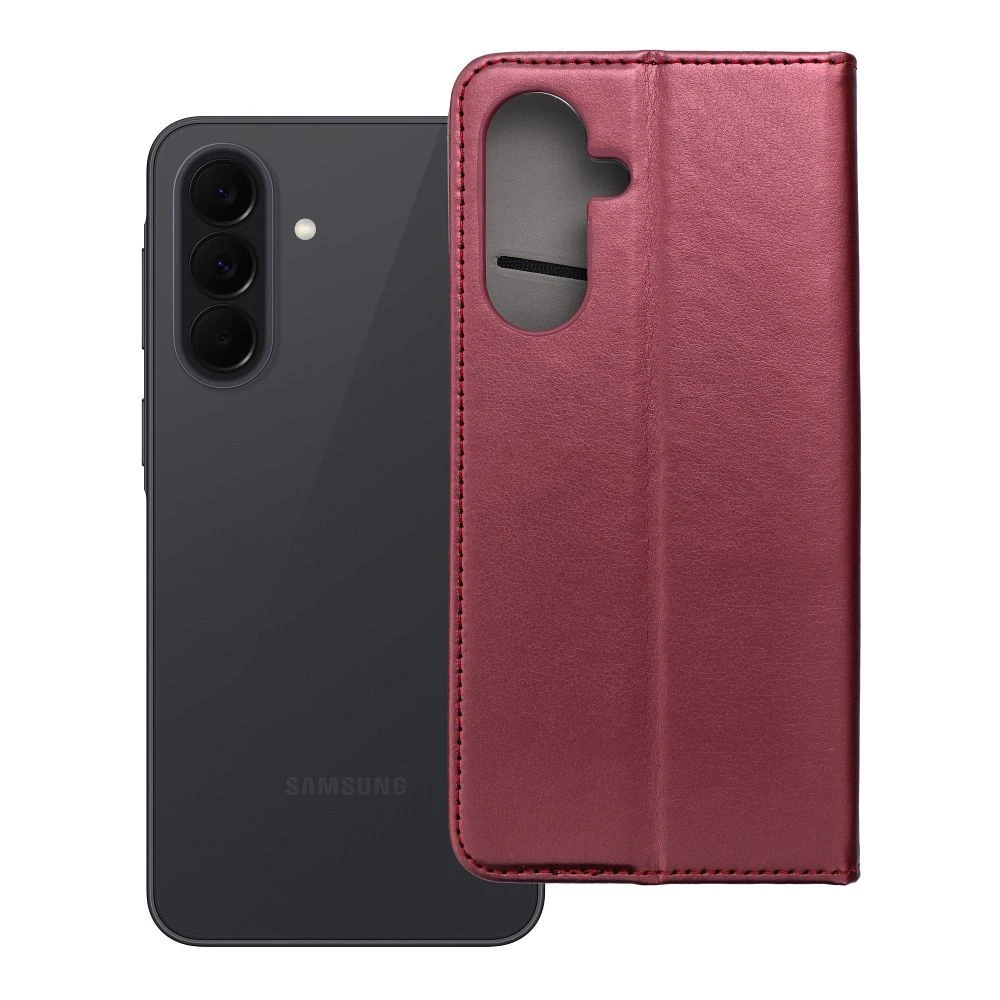 Flip case for Samsung A37 Smart Magneto burgundy