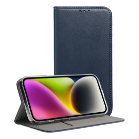 Flipové pouzdro Smart Magneto pro Motorola Edge 70, modrá