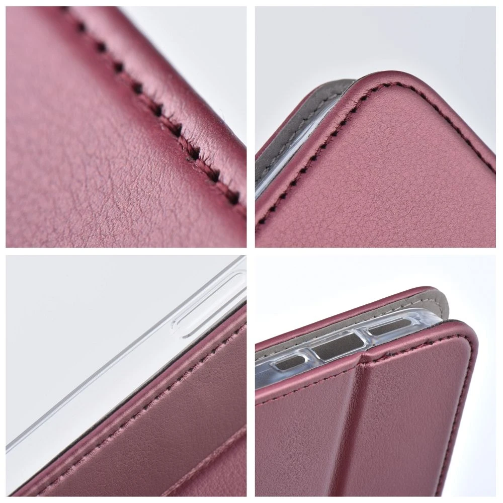 Flip case for Samsung S26 FE Smart Magneto burgundy
