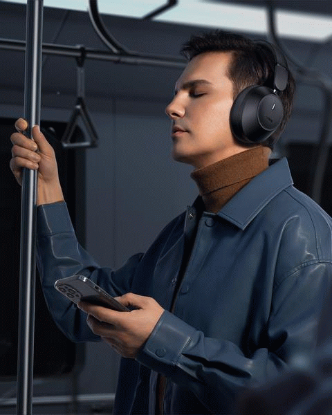 Bluetooth sluchátka Baseus Bass 30 Max, černá