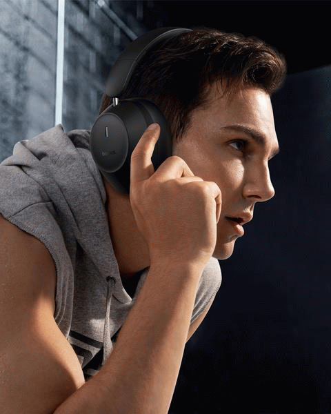 Bluetooth sluchátka Baseus Bass 30 Max, černá