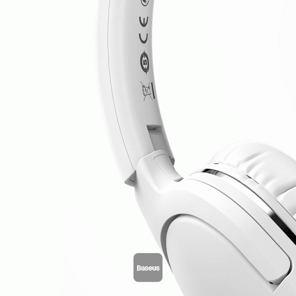 Bluetooth sluchátka Baseus Encok D02 Pro, bílá