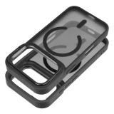 Case for iPhone 17 Pro / 18 Pro Forcell F-Protect Shadow Stand Premium compatible with MagSafe black