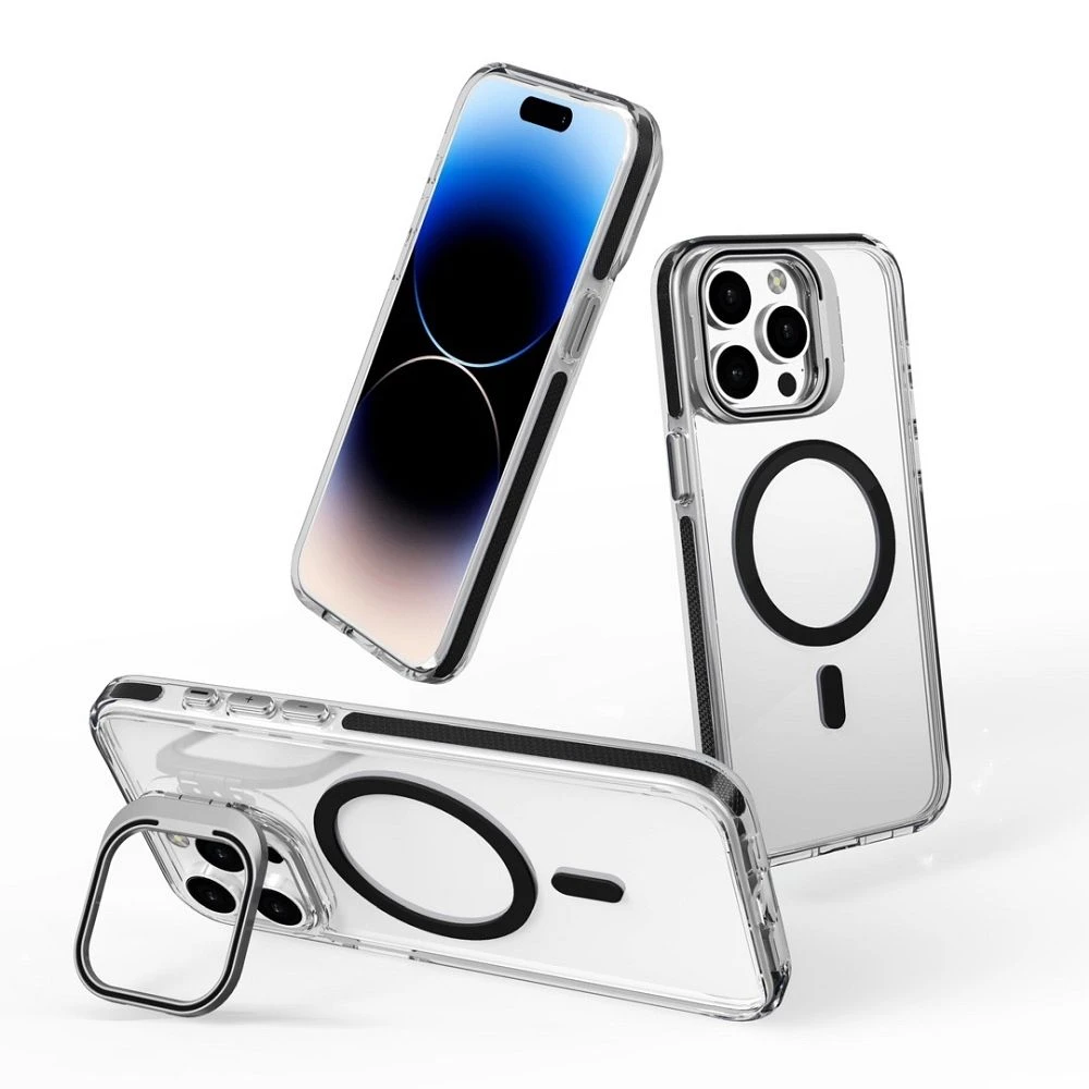 Case for iPhone 17 Pro / 18 Pro Lens Mag Cover compatible with MagSafe black