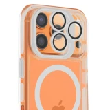 Case for iPhone 17 Pro / 18 Pro Lens Mag Cover compatible with MagSafe white