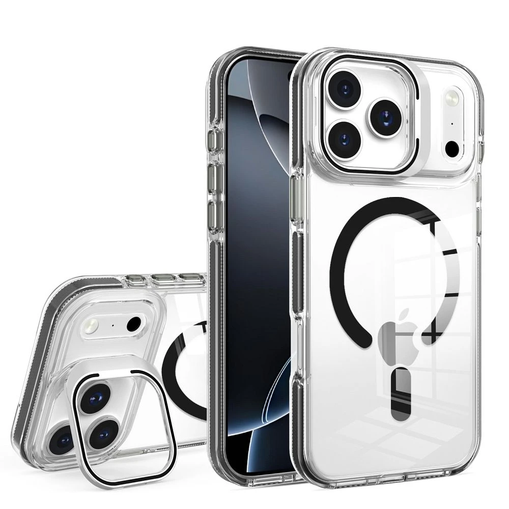 Case for Samsung S26 ULTRA Lens Mag Cover compatible with MagSafe black