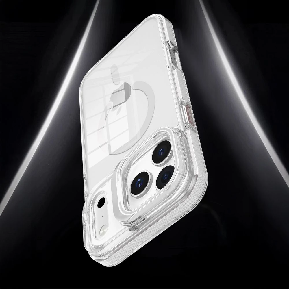 Case for iPhone 15 Lens Mag Cover compatible with MagSafe white