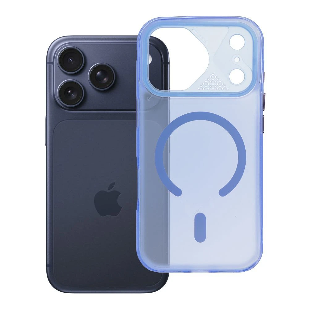 Case for iPhone 17 PRO Aurora compatible with MagSafe blue