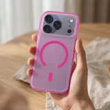 Case for iPhone 17 PRO Aurora compatible with MagSafe pink