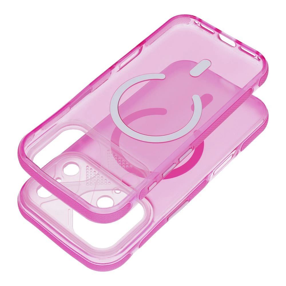 Case for iPhone 17 PRO Aurora compatible with MagSafe pink