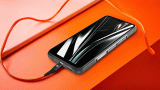 Magnetický kabel Hammer USB/USB-C 65W 1m, oranžová