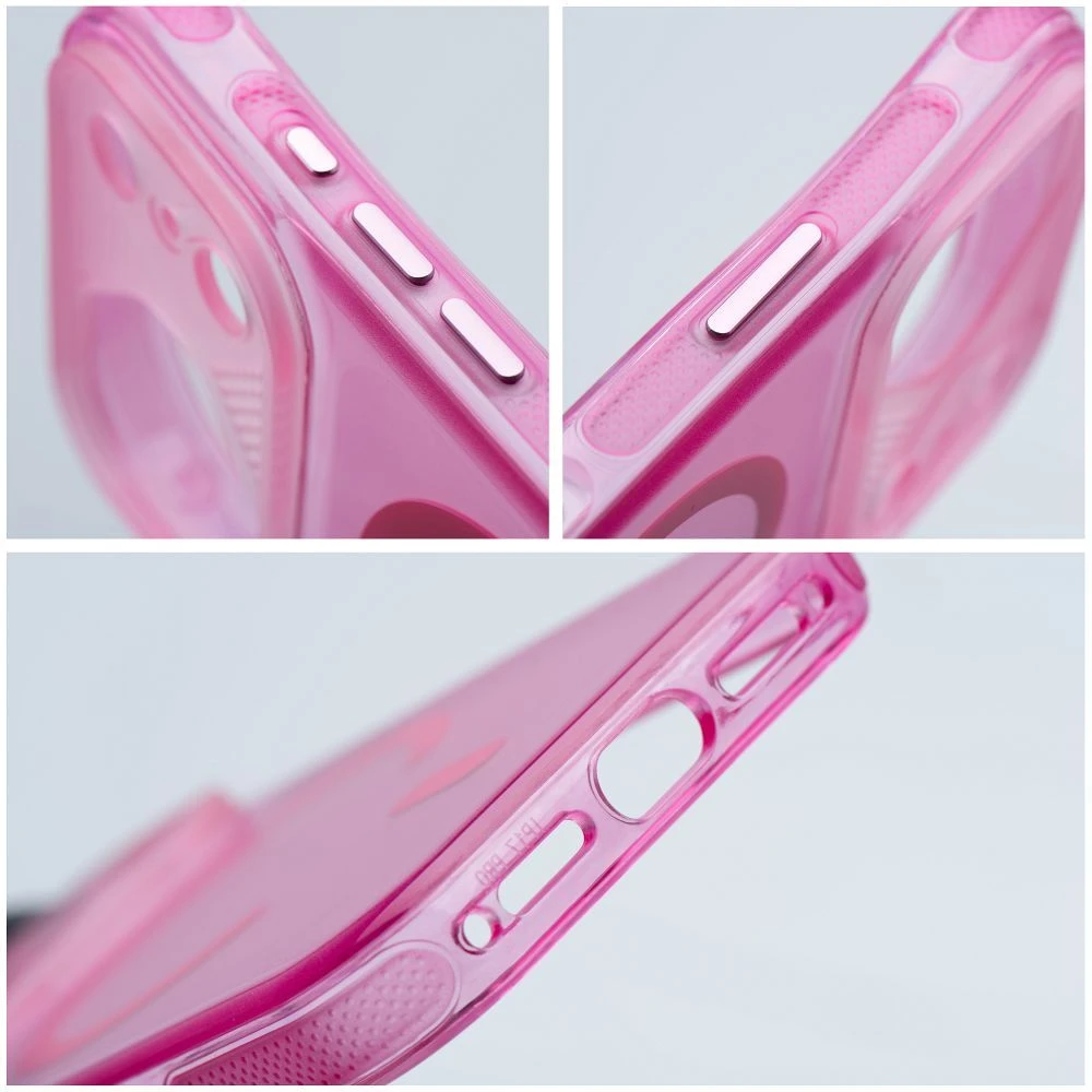 Case for iPhone 17 PRO MAX Aurora compatible with MagSafe pink