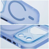 Case for iPhone 15 PRO Aurora compatible with MagSafe blue