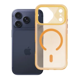 Zadní kryt Aurora compatible with MagSafe pro Apple iPhone 17 Pro, oranžová