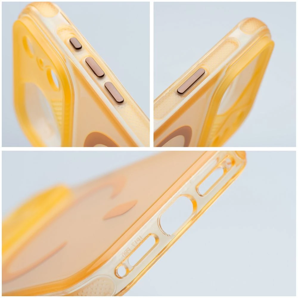 Case for iPhone 17 PRO Aurora compatible with MagSafe orange