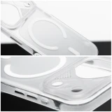 Case for iPhone 14 PRO Aurora compatible with MagSafe white