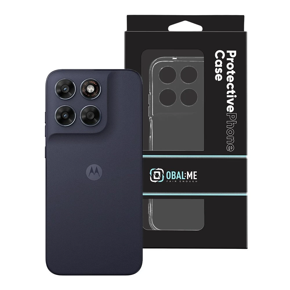 OBAL:ME TPU Kryt pro Motorola G87 Transparent