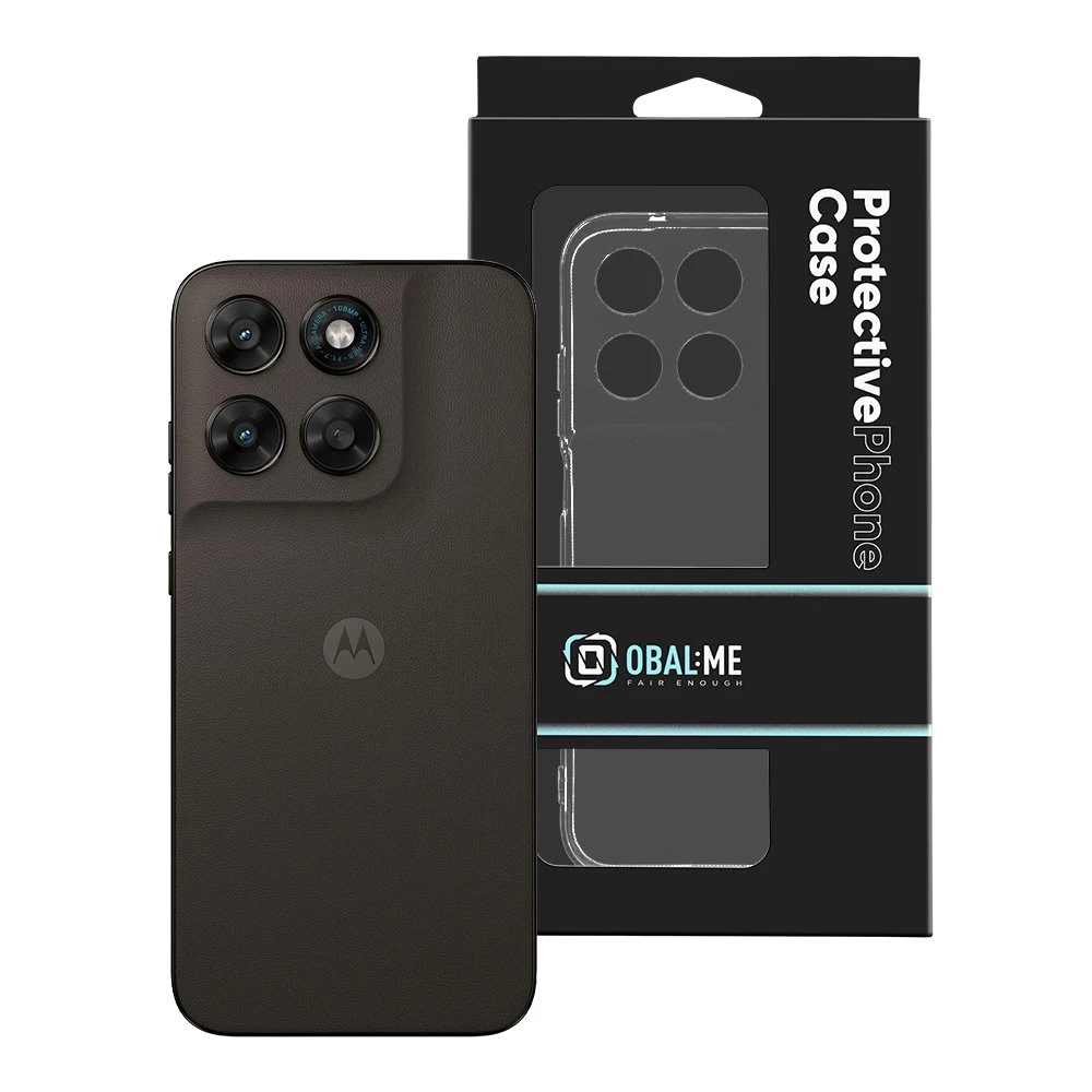 OBAL:ME TPU Kryt pro Motorola G77 Transparent