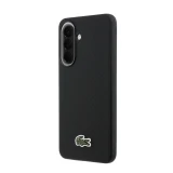 Lacoste Iconic Petit Pique Woven Logo MagSafe Zadní Kryt pro Samsung Galaxy A57 Black