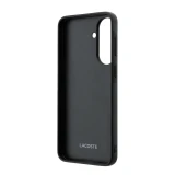 Lacoste Iconic Petit Pique Woven Logo MagSafe Zadní Kryt pro Samsung Galaxy A57 Black