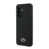 Lacoste Iconic Petit Pique Woven Logo MagSafe Zadní Kryt pro Samsung Galaxy A37 Black