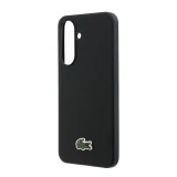 Lacoste Iconic Petit Pique Woven Logo MagSafe Zadní Kryt pro Samsung Galaxy A37 Black