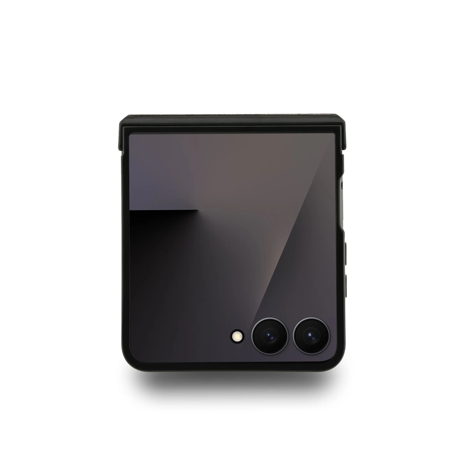 Karl Lagerfeld PU Karl and Choupette Heads Magnetic Zadní Kryt pro Samsung Galaxy Z Flip 7 Black