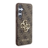 Zadní kryt Guess PU 4G Metal Logo pro Samsung Galaxy Z Fold8 Ultra, hnědá