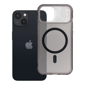 Zadní kryt Aurora compatible with MagSafe pro Apple iPhone 13, černá