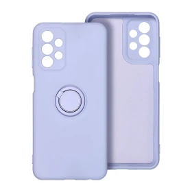 Zadní kryt SILICONE RING Case pro Samsung Galaxy A37 5G, violet