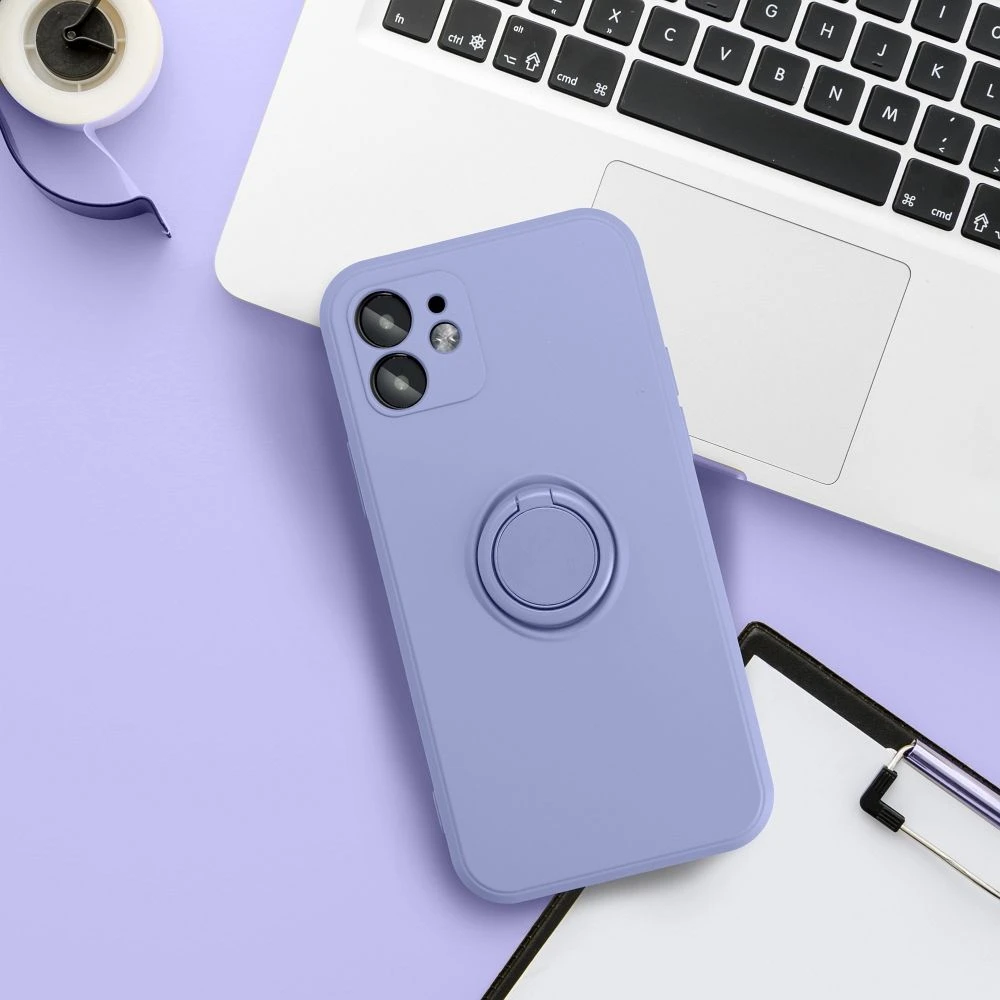 Case for Samsung A37 5G Silicone Ring violet