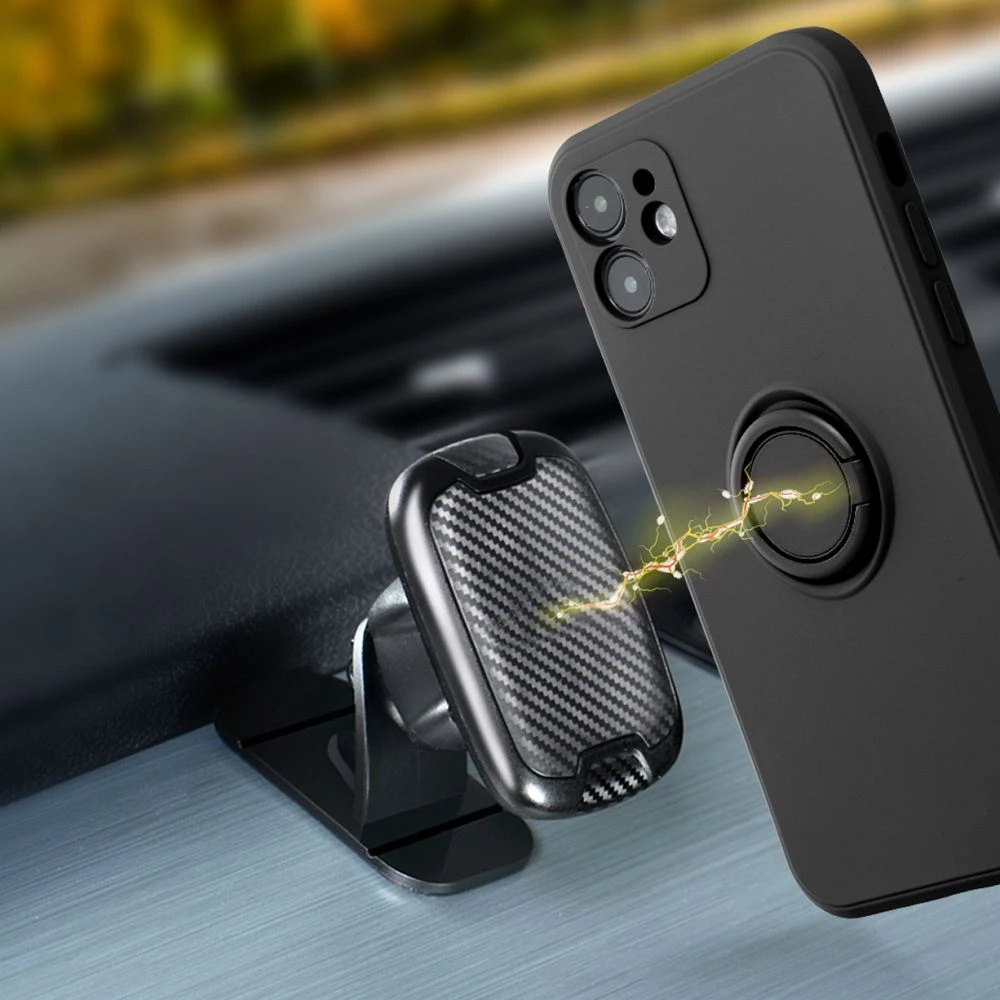 Case for Samsung A17 / A18 Silicone Ring black