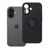 Case for iPhone 17 Silicone Ring black