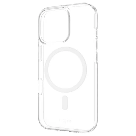 TPU gelový kryt FIXED MagStory AntiUV s podporou MagSafe pro Apple iPhone 16 Pro, transparentní