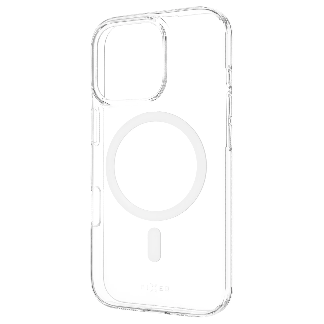 TPU gelový kryt FIXED MagStory AntiUV s podporou MagSafe pro Apple iPhone 16 Pro, čirý