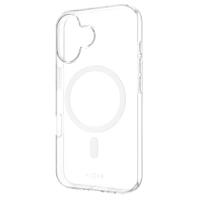 TPU gelový kryt FIXED MagStory AntiUV s podporou MagSafe pro Apple iPhone 16, transparentní