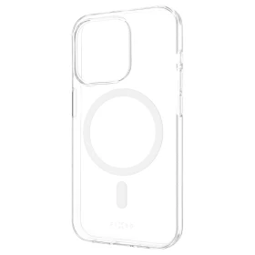 TPU gelový kryt FIXED MagStory AntiUV s podporou MagSafe pro Apple iPhone 15 Pro, transparentní