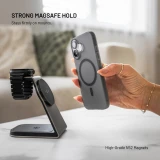 TPU gelový kryt FIXED MagStory s podporou MagSafe pro Apple iPhone 17 Pro Max, kouřový