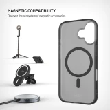 TPU gelový kryt FIXED MagStory s podporou MagSafe pro Apple iPhone 17, kouřový