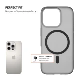 TPU gelový kryt FIXED MagStory s podporou MagSafe pro Apple iPhone 16 Pro, kouřový