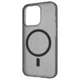 TPU gelový kryt FIXED MagStory s podporou MagSafe pro Apple iPhone 15 Pro, kouřový