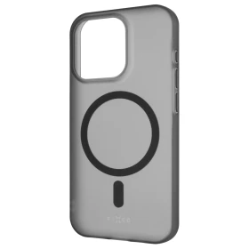TPU gelový kryt FIXED MagStory s podporou MagSafe pro Apple iPhone 15 Pro, kouřová