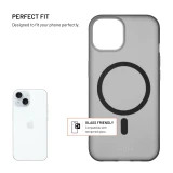 TPU gelový kryt FIXED MagStory s podporou MagSafe pro Apple iPhone 15, kouřový